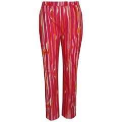 Tom Ford For Gucci Colour Printed Pants