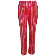 Tom Ford For Gucci Colour Printed Pants 8