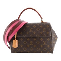 Louis Vuitton Cluny Top Handle Bag Monogram Canvas BB