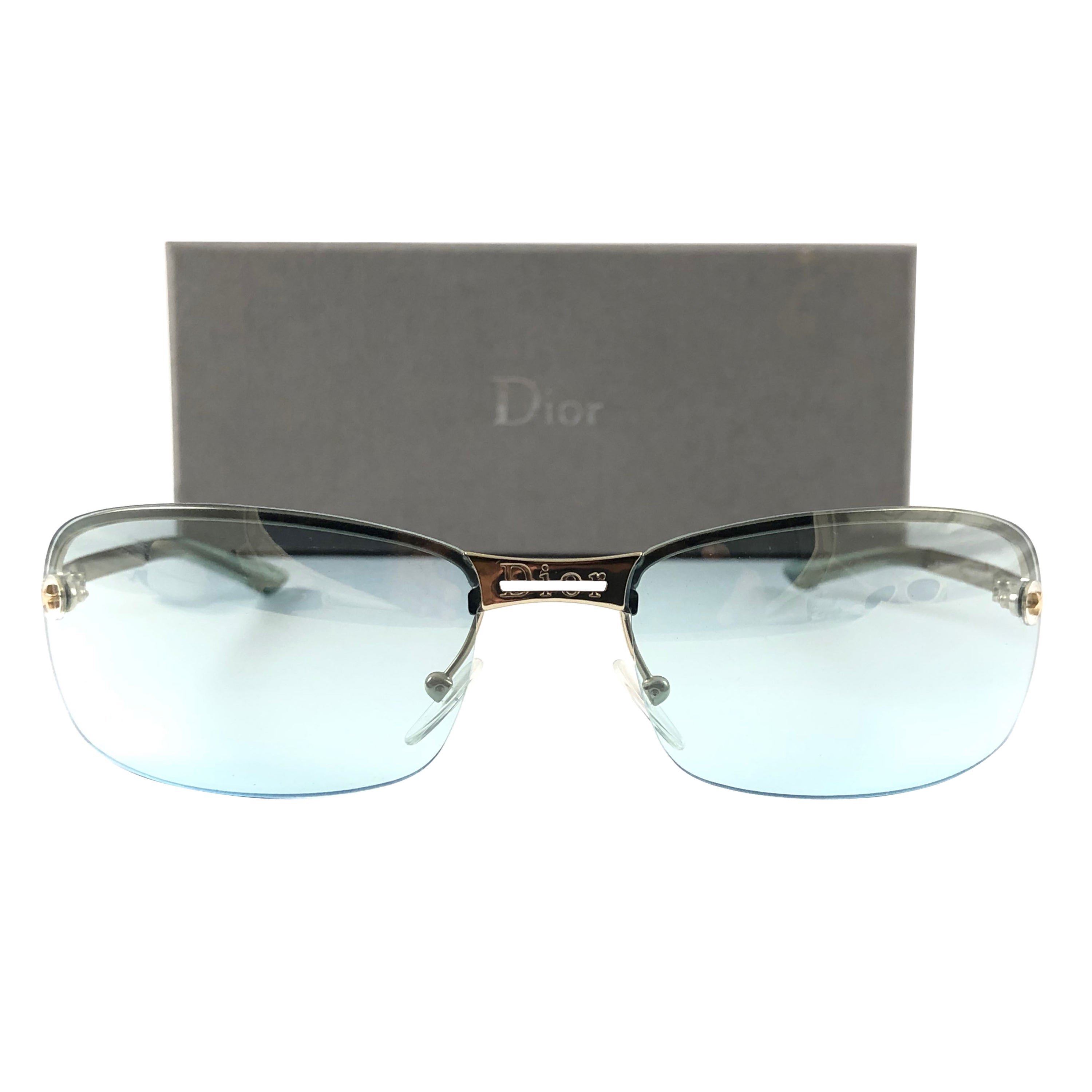 Vintage Christian Dior ADIORABLE Wrap Sunglasses Fall 2000 Y2K