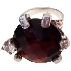 Vintage Rare Christian Lacroix Sterling Silver Ring