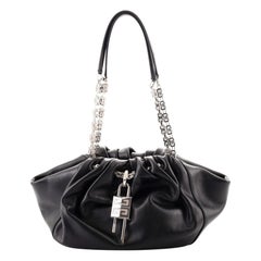 Givenchy Kenny Lock Shoulder Bag Leather Small