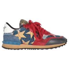 2010s Valentino Camouflage Rockrunner Sneakers
