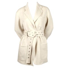 CELINE by PHOEBE PHILO Kaschmirmantel CELINE mit extra langem Gürtel - neu