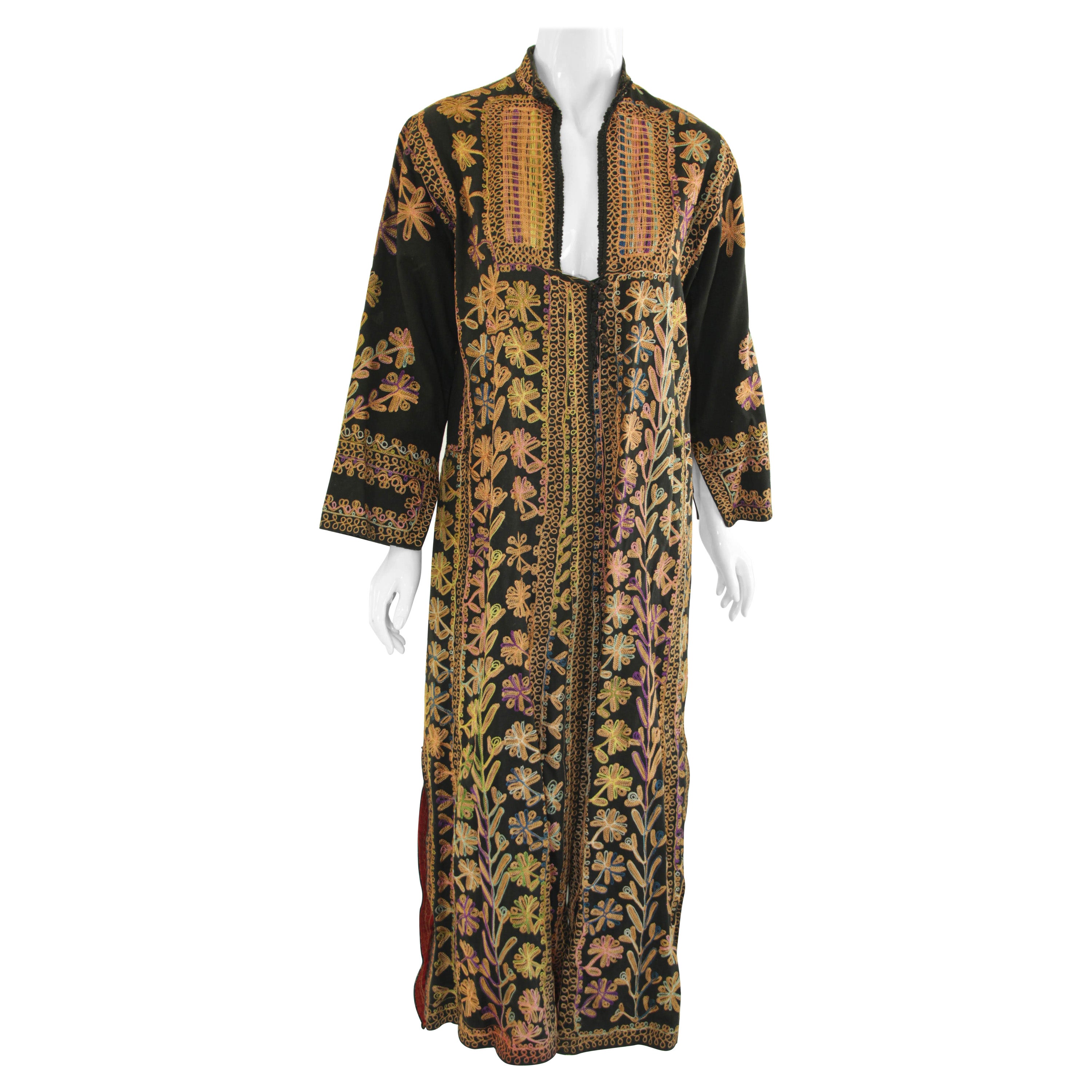 Vintage Kuchi Ethnic Traditional Afghani Dress For Sale