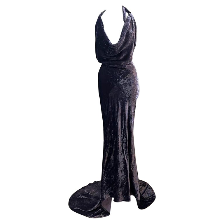 Robe Vintage Krizia Années 80 - Laine Et Lurex Noir - Taille L (46) - Occasion Très Bon état