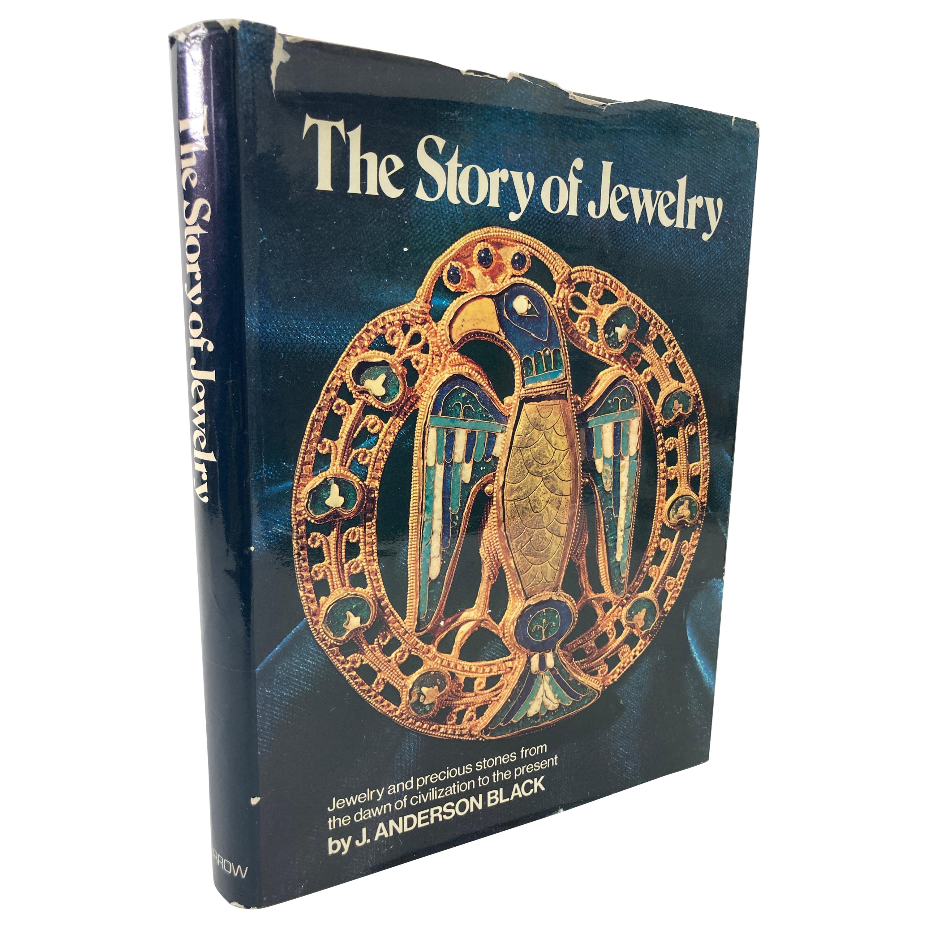 The Story of Jewelry 1st ED. 1973 by J. Anderson Hardcover Book