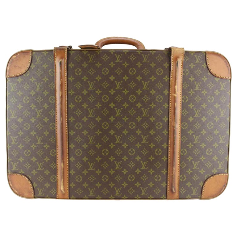 Sold at Auction: Vintage Louis Vuitton Small Hard Suitcase, with leather Louis  Vuitton luggage tag, H.- 16 1/2 in., W.- 24 in., D.- 8 1/2 in.
