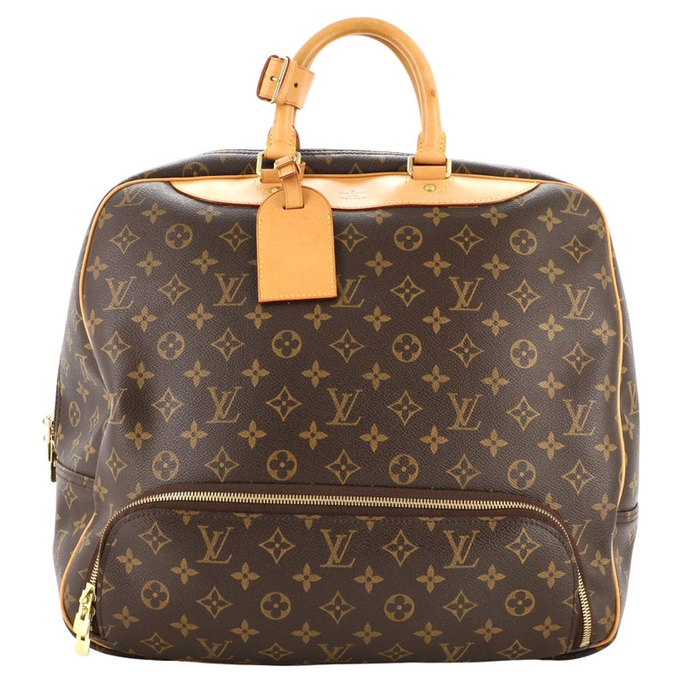 Louis Vuitton Evasion Travel Bag Monogram Canvas MM For Sale at 1stDibs