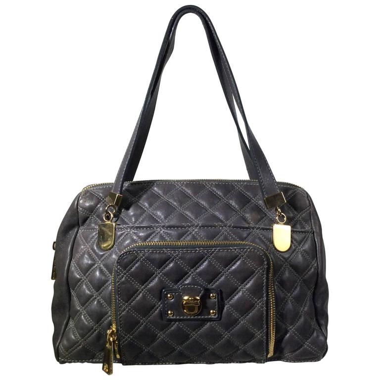 marc jacobs gray handbag