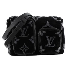 Louis Vuitton Keepall Multipocket Bandouliere Bag Monogram Tuffetage 25