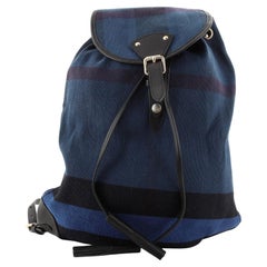 Burberry Chiltern Backpack House Check Canvas Medium