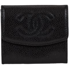 Chanel Black Caviar Coin Wallet