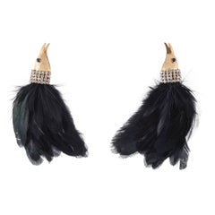 Vintage Fabulous Isabel Canovas 'Bird of Paradise' earrings, 1980s