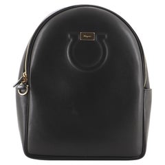 Salvatore Ferragamo Gancini City Zip Backpack Leather Medium