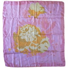 Christian Dior Vintage Silk Scarf