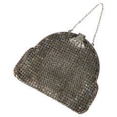 Borsa Art Deco con pave di strass