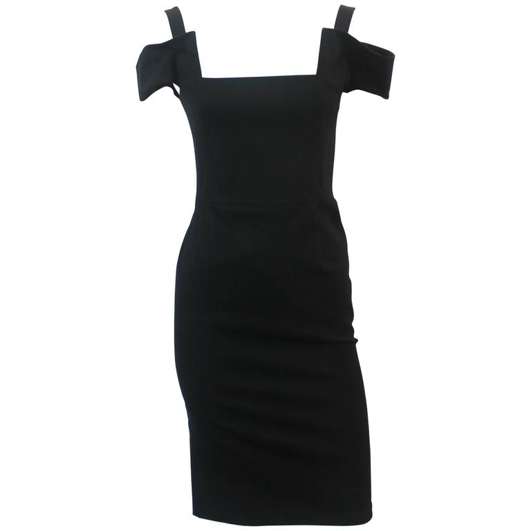 fendi black dress