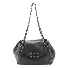 Chanel Sensual CC Accordion Flap Bag Lambskin Medium