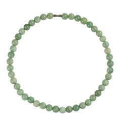 Vintage Aventurine Beaded Necklace