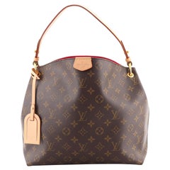 Louis Vuitton Monogram Canvas Graceful MM Hobo (SHF-0g4KDP) – LuxeDH