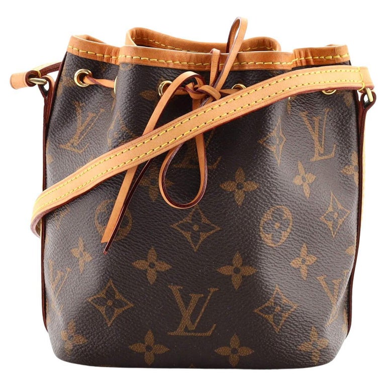 Louis Vuitton Nano Noe Pink in Coated Canvas with Gold-tone - US