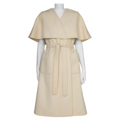 A-Linien-Wickelkleid mit Cape-Effect