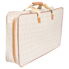 Retro Dior Camel Monogram Suitcase 
