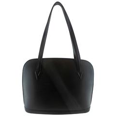 Louis Vuitton Black Epi Leather Lussac Shoulder Bag - 1995 