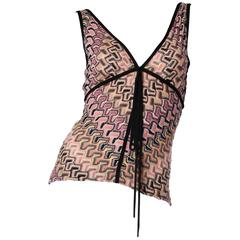 Cute Missoni Knit Top 6