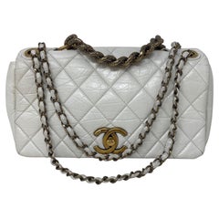 White Chanel Purse - 381 For Sale on 1stDibs