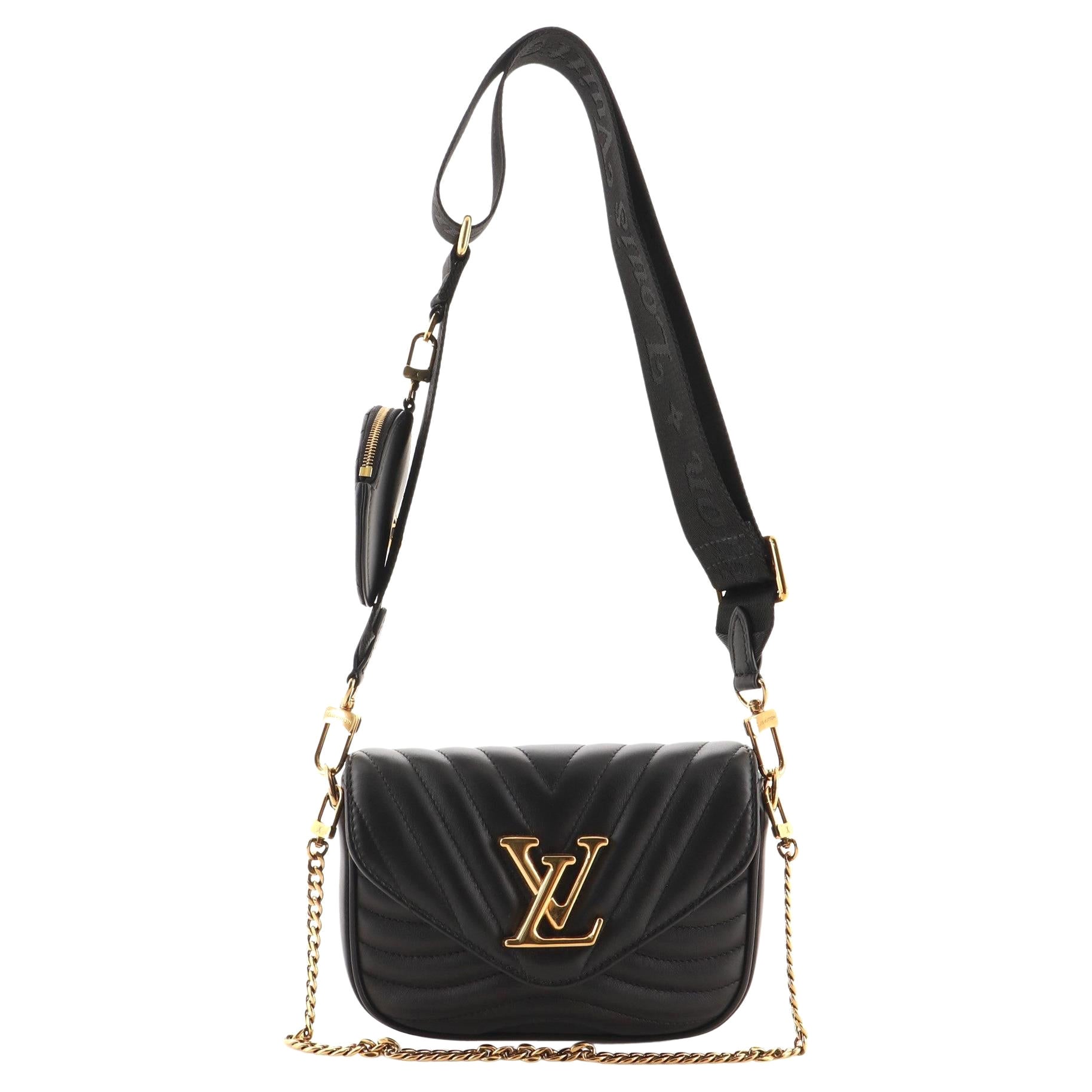 Multi-pochette new wave leather crossbody bag Louis Vuitton Black in  Leather - 33511275