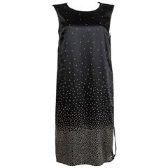 Maison Martin Margiela ombre studded black slip dress, C. 2012 4