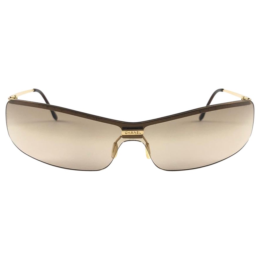 Chanel 4043 Vintage Half Frame Sunglasses