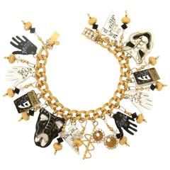 Theatrical Themed Charm Bracelet by Lunch at The Ritz
