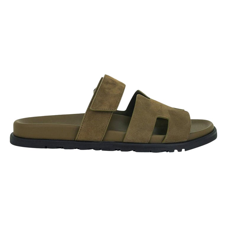 Izmir sandal Vert Toundra