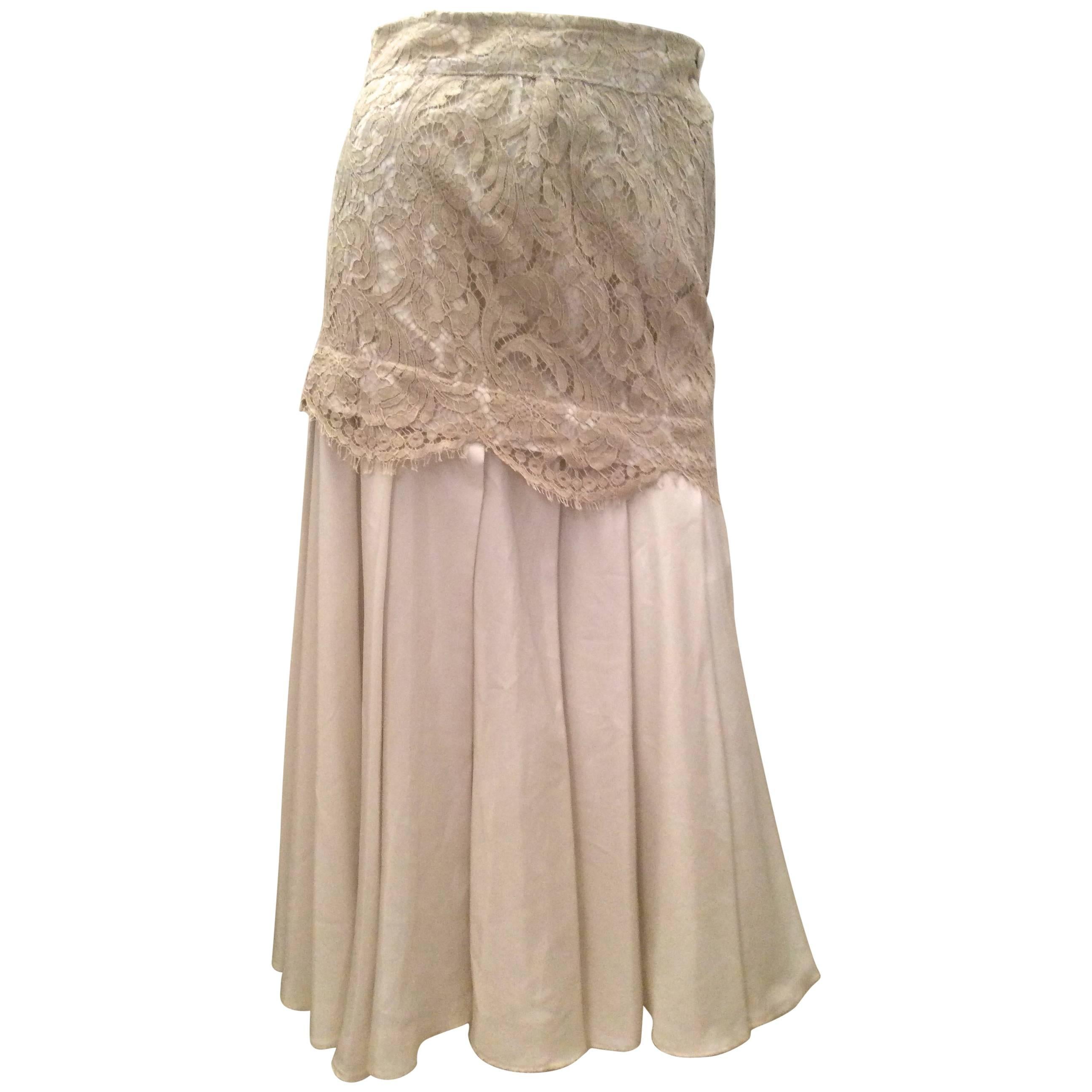 Lace Cocktail Skirt For Sale