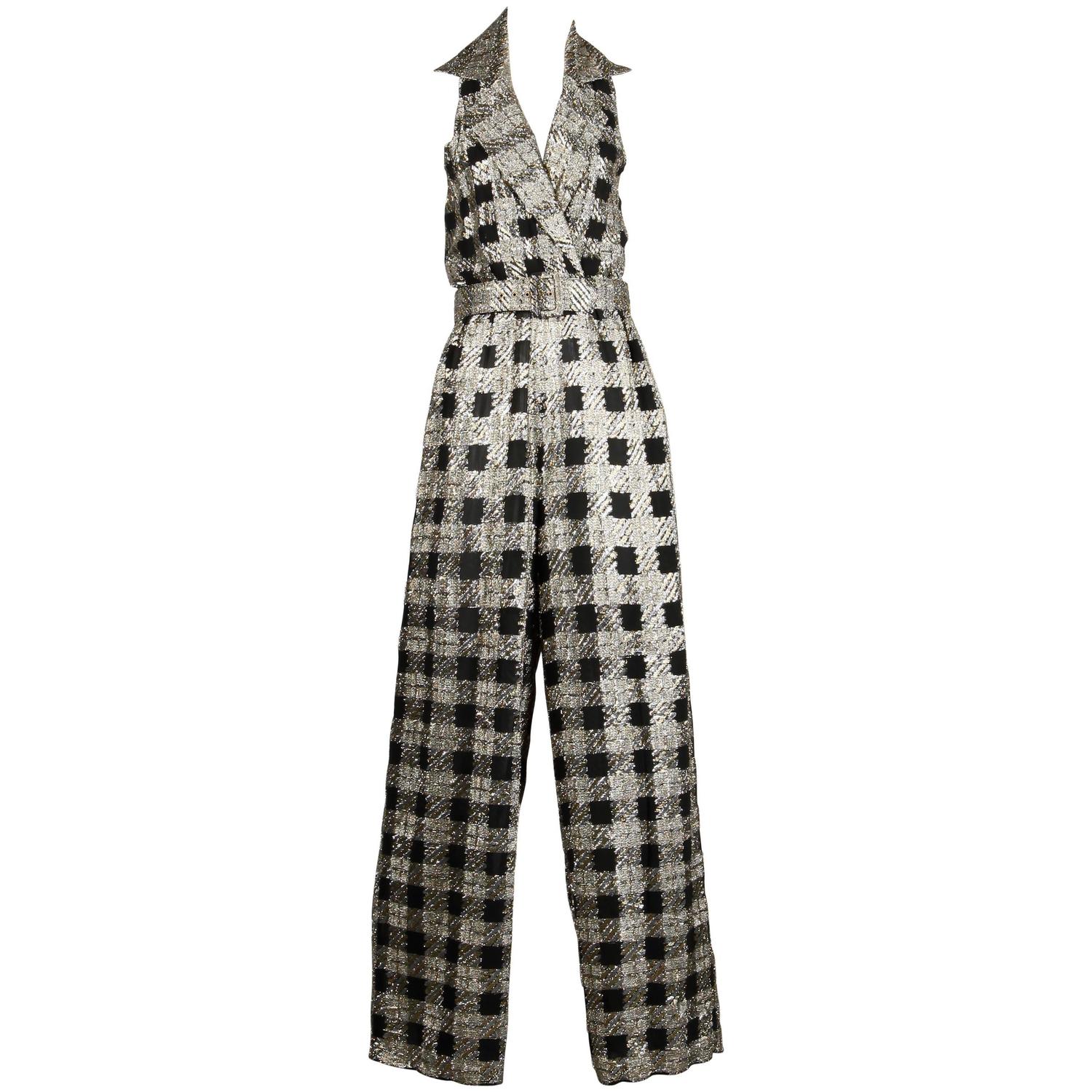 houndstooth jumpsuit