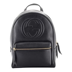 Gucci Soho Chain Backpack Leather For Sale at 1stDibs