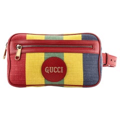 Gucci Baiadera Belt Bag Striped Canvas 85