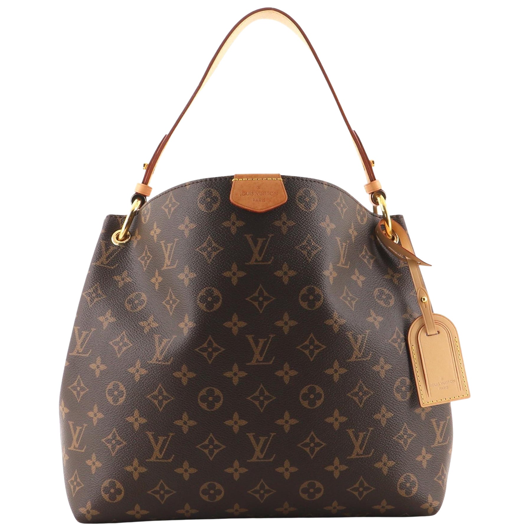 Louis Vuitton Graceful Handbag Monogram Canvas PM