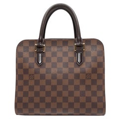 Damier Ebene Triana-Tasche von Louis Vuitton in Braun, 1998