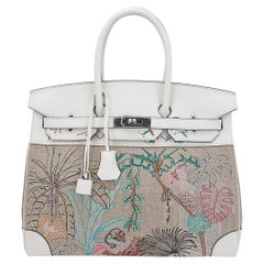 Faubourg Tropische Limited Edition Tasche aus Birkin 35 von Hermès