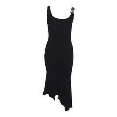 Used Gianni Versace LAST COLLECTION Beaded Shoulder Dress