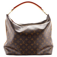 Louis Vuitton Monogram Canvas Sully MM Shoulder Bag (SHF-21346