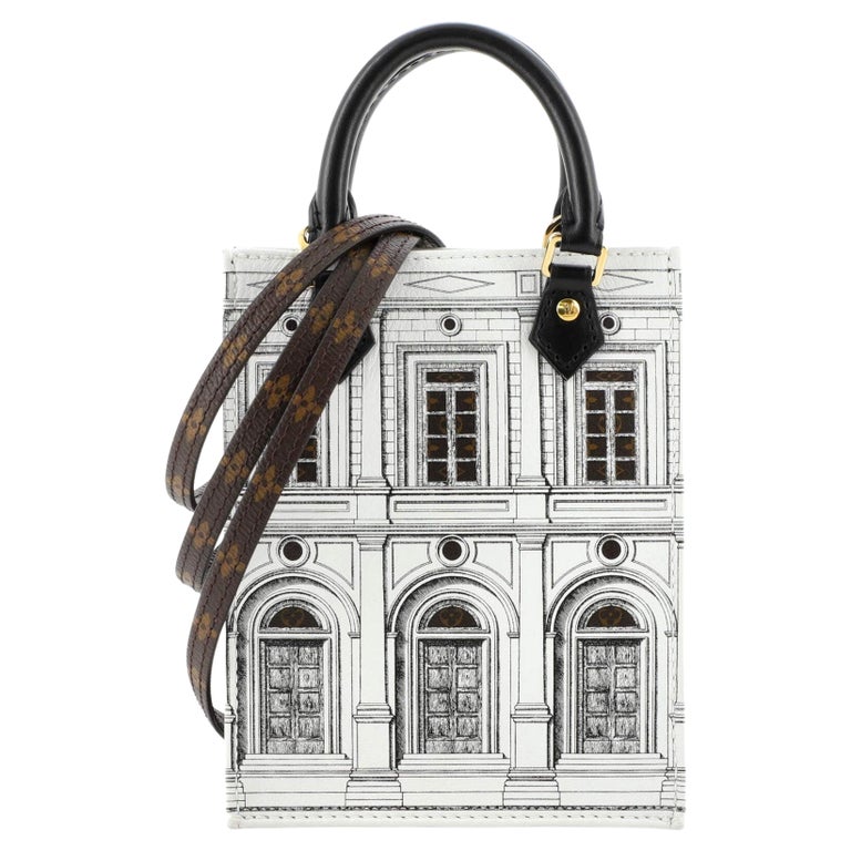 New Louis Vuitton Limited Edition Fornasetti Sac Plat Bag at 1stDibs