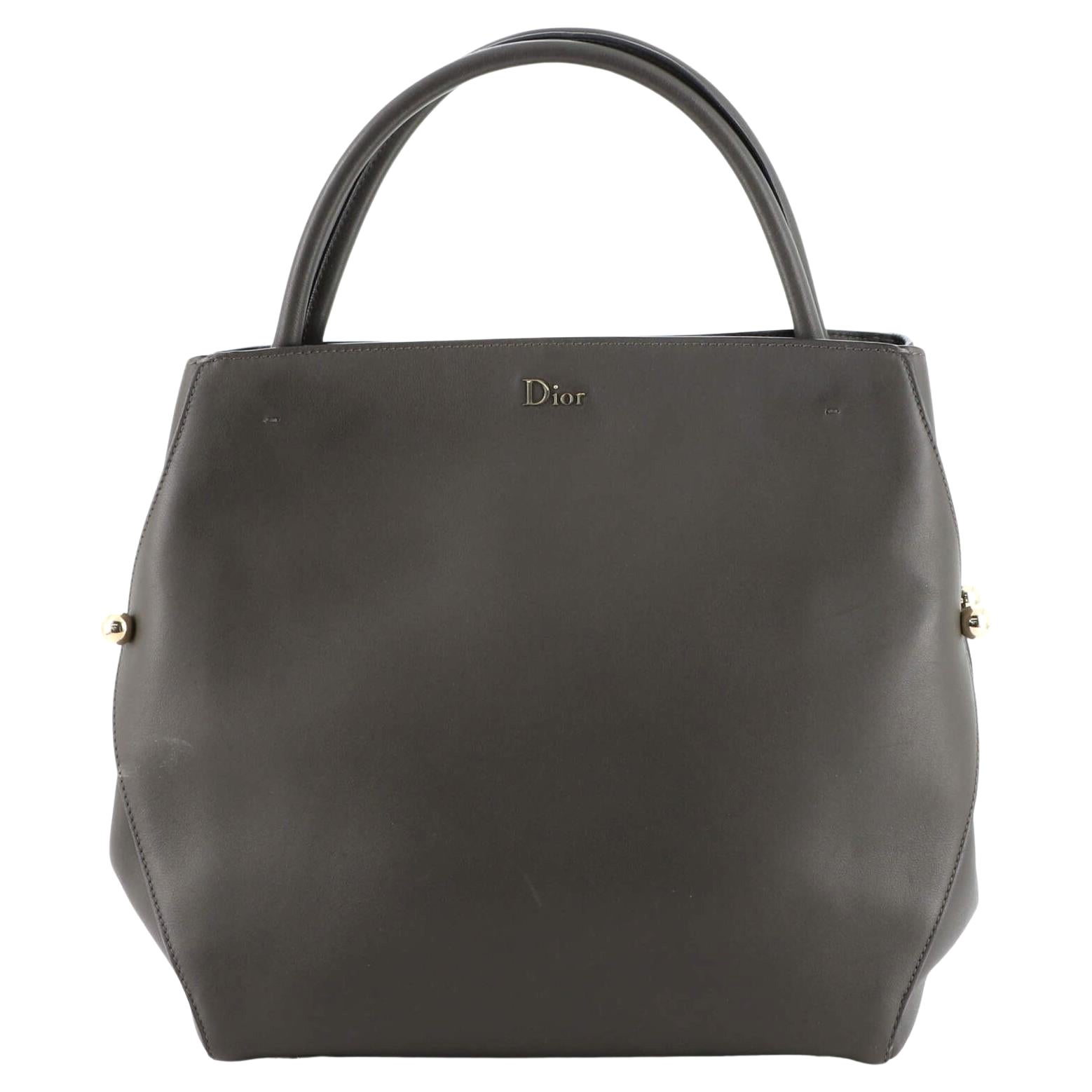 Christian Dior 61 Tote Leather at 1stDibs