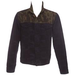 Dries Van Noten Men's Camouflage Denim Jacket, Spring 2013