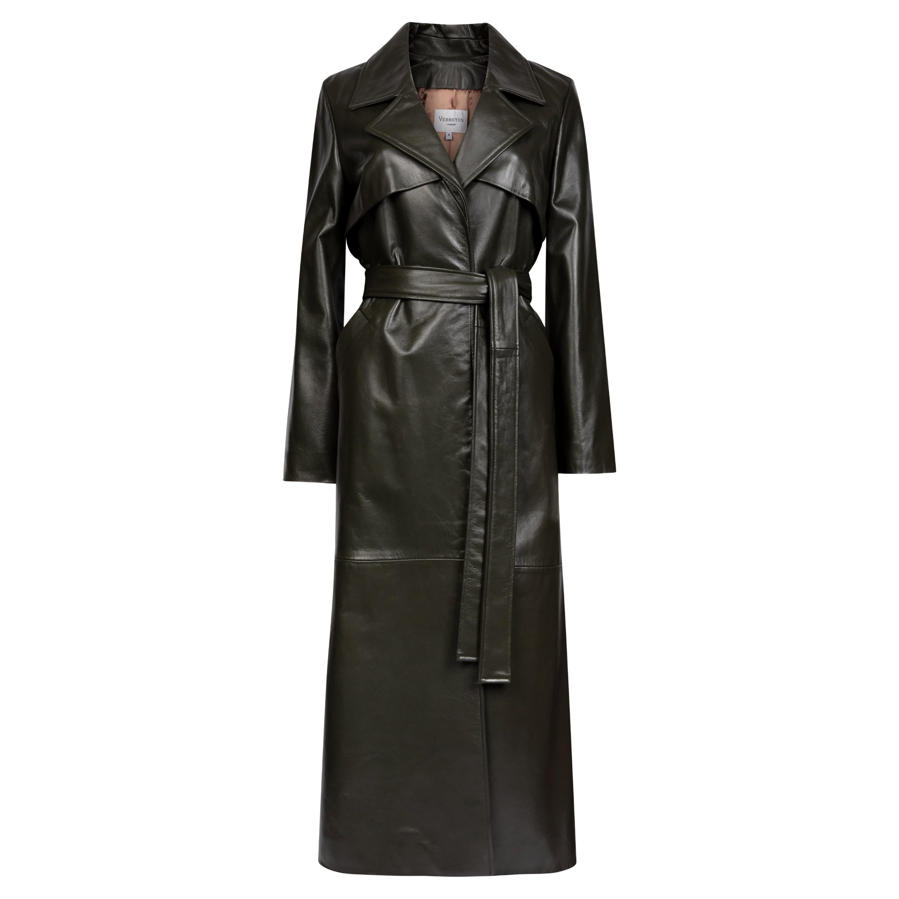 Nappa Leather Trench Coat - Ready to Wear