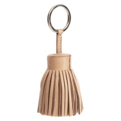 Pre-Loved Hermès Women's Brown Tassel Keychain